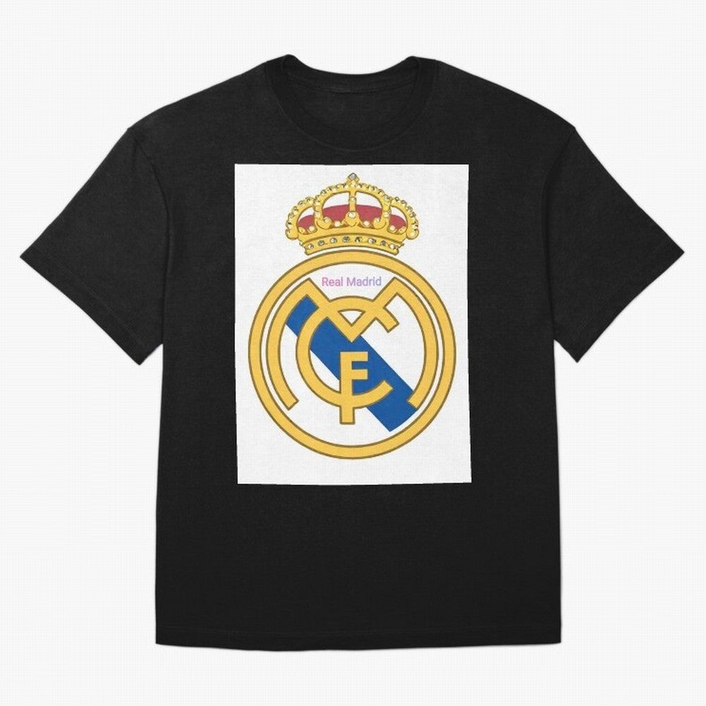 Real Madrid Gold Oversized T-Shirt Showcase FIFA World Cup 2026 Group Stage for Fans of CR7 and Messi and Argentina, Bringing Stadium Memories, Football Loyalty, International Chants and Championship Tradition; Made for Collectors Who Enjoy Iconic