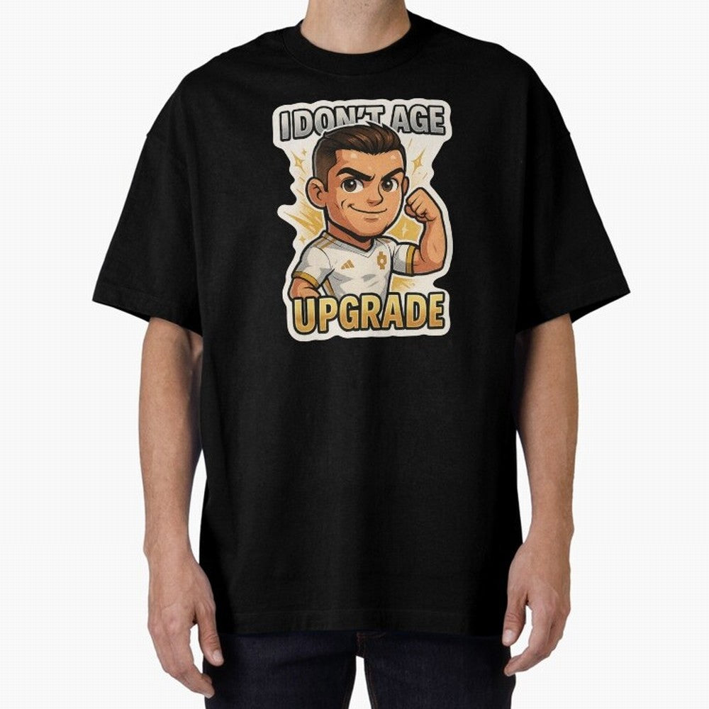 I Dont Age Upgrade Oversized T-Shirt Show Championship Spirit for the FIFA World Cup 2026 Group Stage Journey through Mbappe Highlights, Spain and Netherlands Pride, Global Supporter Spirit, Legendary Goals, National Colors and Tournament