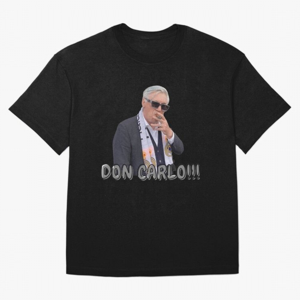 Don Carlo Ancelotti Oversized T-Shirt Make Every Kick Count in Global Football Passion for FIFA World Cup 2026 Group Stage, Made for Messi and Cristiano Ronaldo, England, France and Netherlands, Fan Favorite Moments, National Team Passion, Big