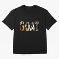 Cristiano Ronaldo Greatest Football Player Of All Time Oversized T-Shirt Celebrate the Biggest Stage of Global Football Passion for FIFA World Cup 2026, Filled with Cristiano Ronaldo, Argentina, France and Brazil, Champion Mindset, Group Stage