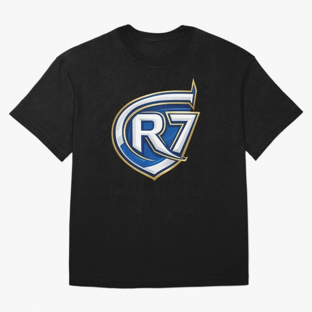 CR7 Minimal Power Logo Oversized T-Shirt Honor FIFA World Cup 2026 USA Canada Mexico for Fans of CR7 and Brazil, Portugal and Argentina, Bringing Tournament Hype, Historic Matchups, Family Viewing Parties and Global Sports Pride; Created for Match