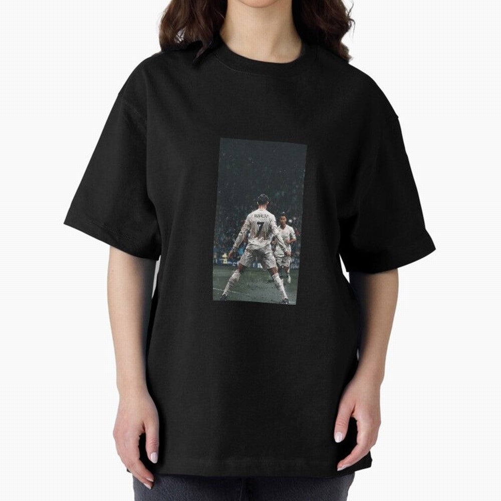 CR7 Oversized T-Shirt Bring FIFA World Cup 2026 Group Stage Connected to Cristiano Ronaldo, Haaland and CR7, France and Portugal Energy, Football Passion, Legendary Performances, Festival Vibes and Supporter Community; Built for Supporters Chasing