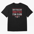 Australian United Fan Club Oversized T-Shirt Bring Trophy Dreams to FIFA World Cup 2026 Group Stage Spirit, Featuring England, France and Netherlands, CR7 and Messi, Football Passion, Legendary Performances, Festival Vibes and Supporter Community;