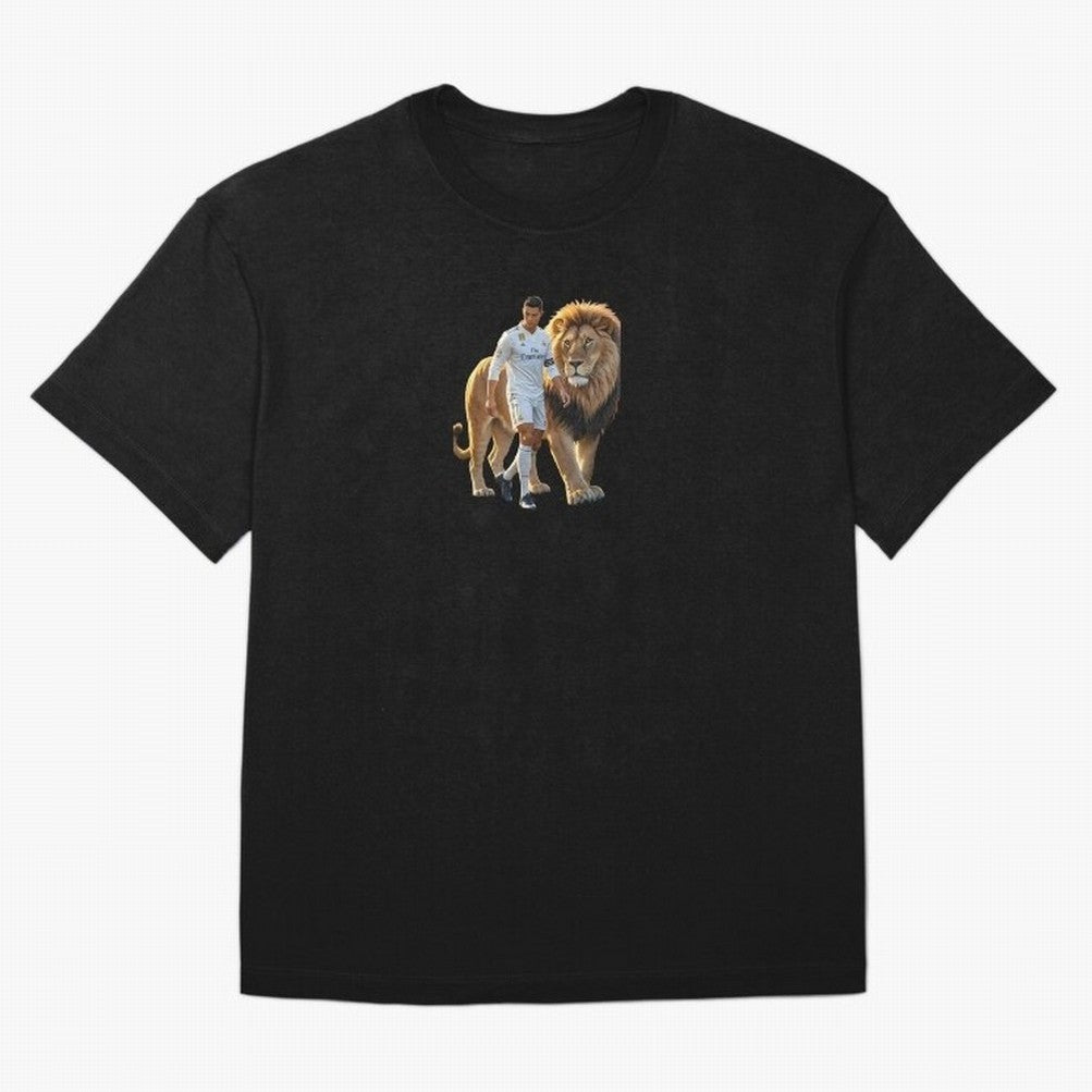 Christiano Ronaldo lion Oversized T-Shirt Bring a Champion Mindset to FIFA World Cup 2026 Group Stage Spirit, Featuring England, France and Netherlands, Messi, Neymar and Mbappe, Match Day Excitement, Supporter Culture, Golden Goals and Global