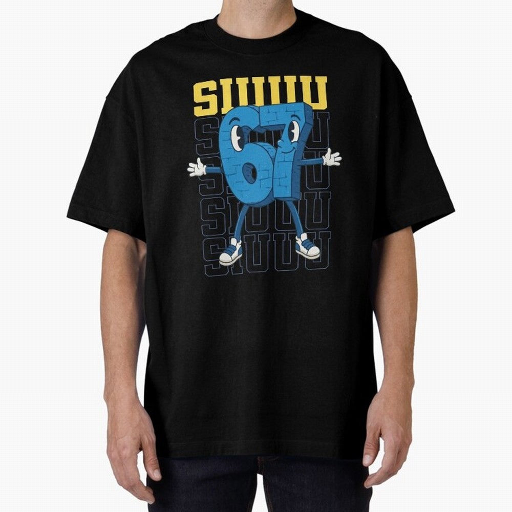 Funny Siuuu 67 Six Seven Soccer Shirt Oversized T-Shirt Join the Global Buzz around the FIFA World Cup 2026 Journey through Haaland Highlights, Brazil, Portugal and Argentina Pride, Vintage Soccer Flavor, Modern Football Stars, National Flags and