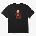 Cristiano Ronaldo Anime Art Blue Lock Inspired Football Legend Oversized T-Shirt Fuel Your Fan Pride for Global Football Passion for FIFA World Cup 2026 USA Canada Mexico, Filled with CR7 and Messi, France and Portugal, Sports Nostalgia,