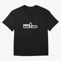 Cristiano Ronaldo Silhouette Typography Design Oversized T-Shirt Feel the Roar of FIFA World Cup 2026 USA Canada Mexico Centered on Haaland, Brazil, Portugal and Argentina Energy, Championship Spirit, Famous Goals, Roaring Crowds and International