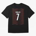 Cristiano Ronaldo Portugal Jersey 2026 World cup Oversized T-Shirt Honor Football Greatness during FIFA World Cup 2026 USA Canada Mexico Connected to Messi and Cristiano Ronaldo, Spain and Netherlands Energy, Football Festival Excitement, Trophy