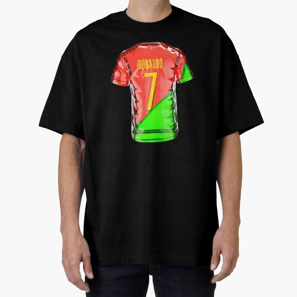 Cristiano Ronaldo Oversized T-Shirt Carry National Pride through Global Football Passion for FIFA World Cup 2026 Group Stage, Built around CR7 and Messi, Netherlands, Game Day Rituals, Football Legends, Country Pride and the Road to the Final;