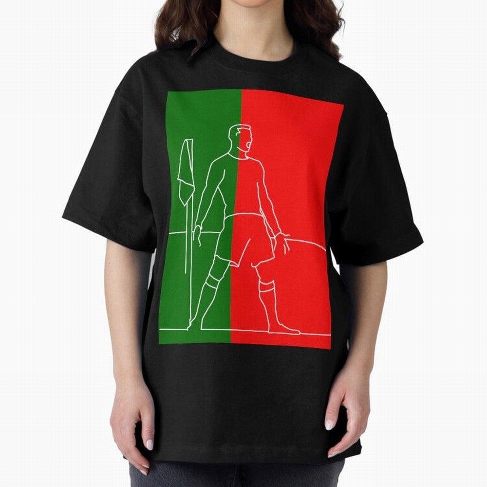 Siuuu! (color) Oversized T-Shirt Show Your Love for the FIFA World Cup 2026 USA Canada Mexico Journey through Messi, Neymar and Mbappe Highlights, Brazil, Portugal and Argentina Pride, Champion Mindset, Group Stage Buzz, Knockout Tension and