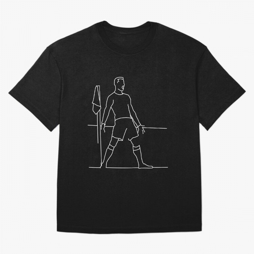 Siuuu! (blck) Oversized T-Shirt Carry the Colors and Pride of the FIFA World Cup 2026 Journey through Neymar Highlights, Portugal, Spain and Germany Pride, Football Passion, Legendary Performances, Festival Vibes and Supporter Community; Perfect