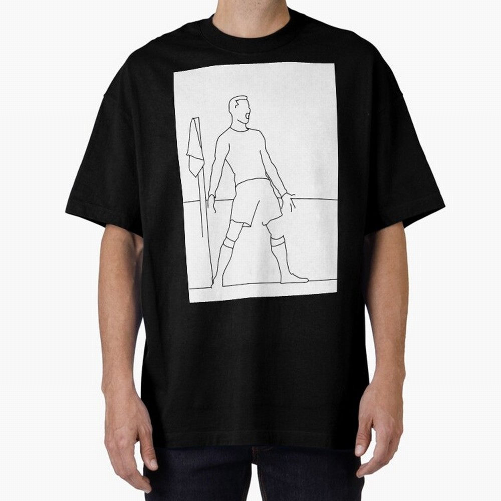 Siuuu! Oversized T-Shirt Celebrate Rivalries and Pride in FIFA World Cup 2026 USA Canada Mexico Spirit, Celebrating Spain, Haaland and Mbappe, Classic Soccer Heritage, Championship Pressure, Fan Loyalty and International Pride; Created for Match