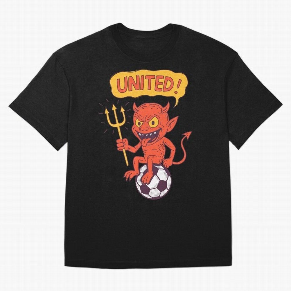 Manchester United The Red Devils Oversized T-Shirt Celebrate Football Dreams Across the FIFA World Cup 2026 USA Canada Mexico Journey through Mbappe Highlights, Argentina, France and Brazil Pride, Worldwide Fan Energy, Dramatic Goals, Stadium