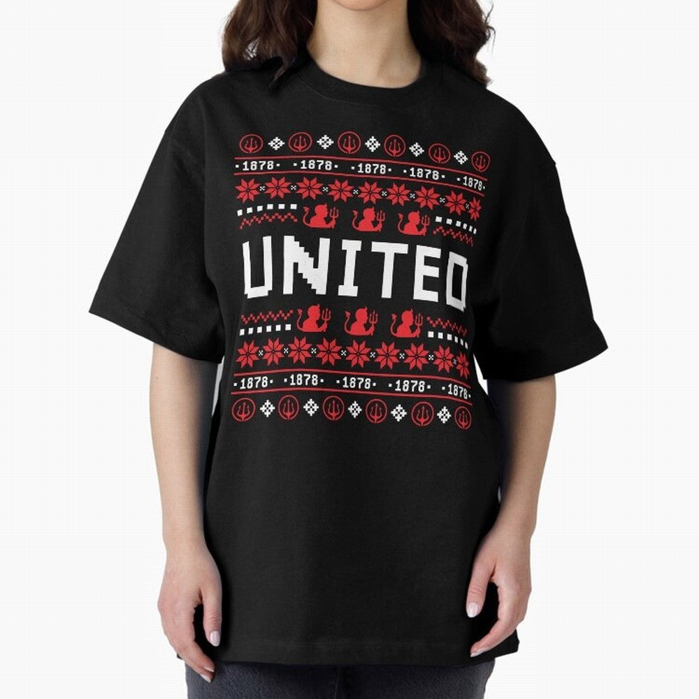 Manchester United Christmas Oversized T-Shirt Bring Stadium Energy to the FIFA World Cup 2026 Group Stage Journey through Messi and Cristiano Ronaldo Highlights, Portugal Pride, Global Supporter Spirit, Legendary Goals, National Colors and