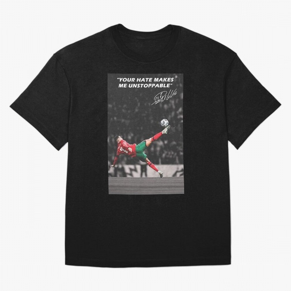 Cristiano Ronaldo Inspiration Oversized T-Shirt Honor Champions and Dreams in FIFA World Cup 2026 USA Canada Mexico for Fans of Neymar, Haaland and Cristiano Ronaldo and Portugal, Spain and Germany, Bringing Champion Mindset, Group Stage Buzz,