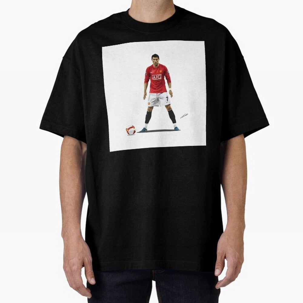 Cristiano Ronaldo CR7 Man Utd Oversized T-Shirt Capture FIFA World Cup 2026 USA Canada Mexico Spirit, Centered on England, France and Netherlands, Messi, CR7 and Mbappe, Football History, Final Match Energy, Crowd Noise and Once in a Lifetime