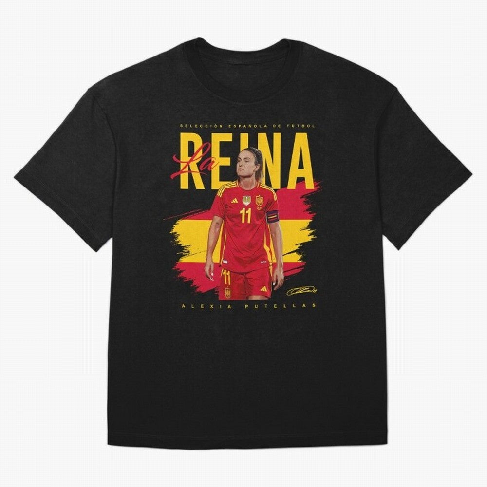 Alexia Putellas Oversized T-Shirt Share FIFA World Cup 2026 Spirit, Celebrating Argentina, Cristiano Ronaldo, Goal Celebration Energy, Supporter Heritage, Football Icons and Worldwide Tournament Joy; Great for Supporters Who Love Legendary Players,