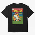 CR7 Comic Oversized T-Shirt Enjoy the Biggest Football Party of FIFA World Cup 2026 Group Stage Filled with Messi, England Energy, Global Supporter Spirit, Legendary Goals, National Colors and Tournament Celebration; Great for Watch Parties, Sports