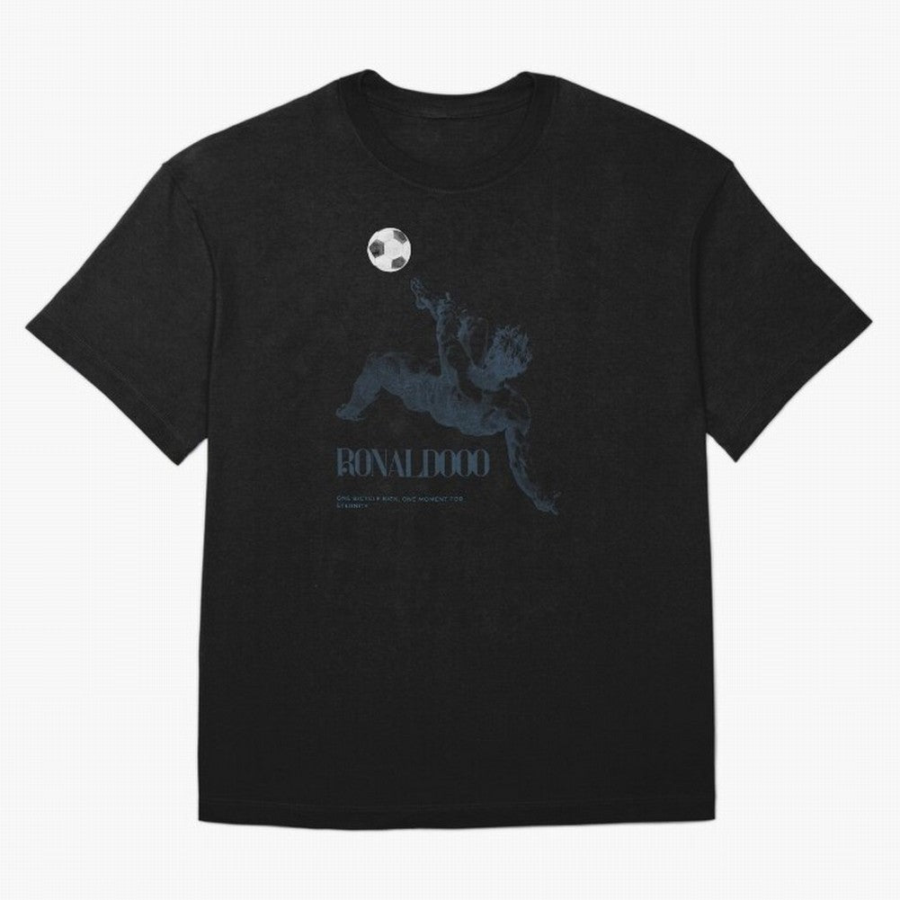 Artistic Strike Oversized T-Shirt Unlock FIFA World Cup 2026 USA Canada Mexico Spirit, Centered on France, Cristiano Ronaldo, Worldwide Fan Energy, Dramatic Goals, Stadium Lights and Championship Celebrations; Perfect for Fans, Collectors, Family