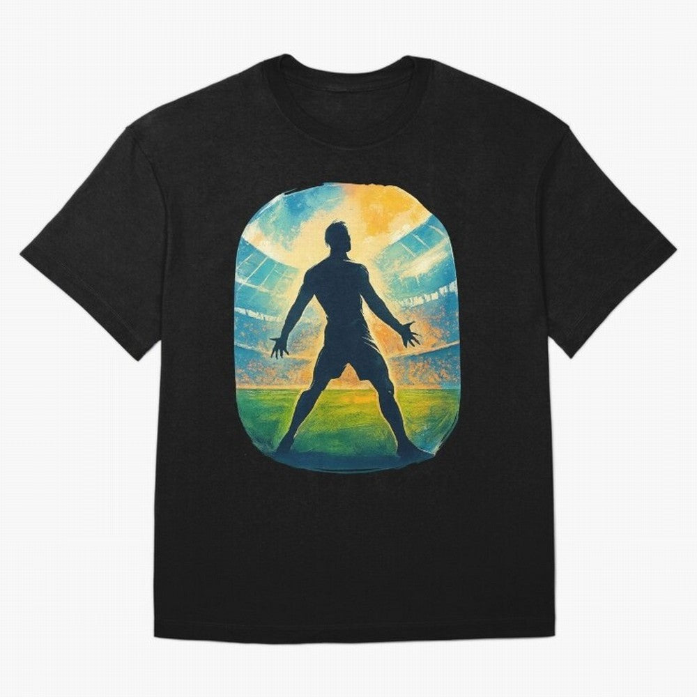 Cristiano Ronaldo CR7 Oversized T-Shirt Fuel the FIFA World Cup 2026 Journey through Neymar Highlights, Brazil, Portugal and Argentina Pride, Sports Nostalgia, International Competition, Famous Players and Unforgettable Victories; Made for