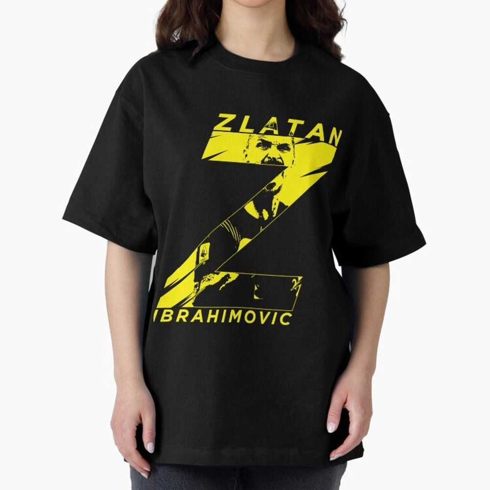 Zlatan Ibrahimovic Swedish God Gjq588 Oversized T-Shirt Make the Season About Global Football Passion for FIFA World Cup 2026, Filled with Messi and Cristiano Ronaldo, Argentina, France and Brazil, Football Festival Excitement, Trophy Ambitions,