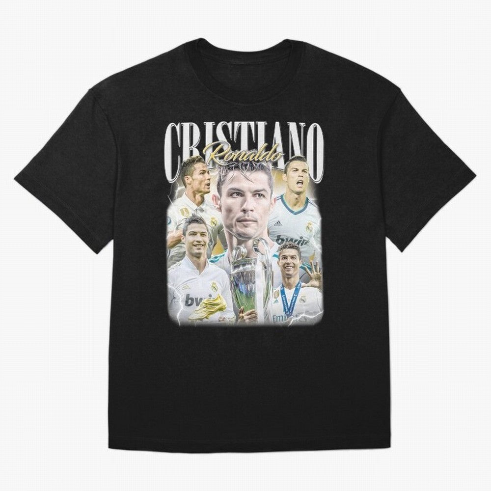 Cr7 Vintage Tribute: Soccer Legend Collage | Limited Edition Oversized T-Shirt Show Passion for the Stars of FIFA World Cup 2026 Featuring Cristiano Ronaldo, Netherlands Energy, Game Day Rituals, Football Legends, Country Pride and the Road to the