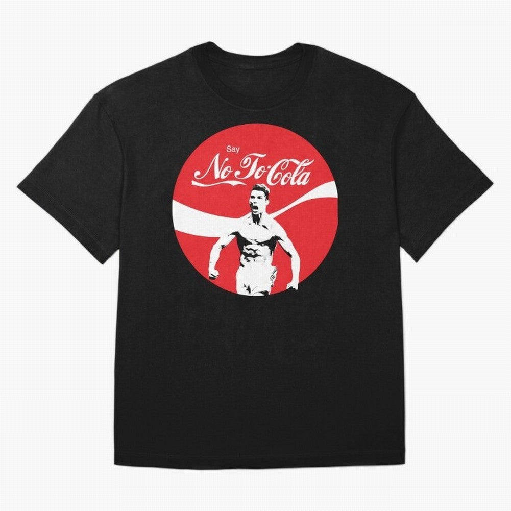 Cristiano Ronaldo Say No To Cola Oversized T-Shirt Represent FIFA World Cup 2026 Group Stage Celebrating CR7, France and Portugal Energy, Soccer Culture, Superstar Moments, National Team Dreams and Competitive Fire; Great for Watch Parties, Sports