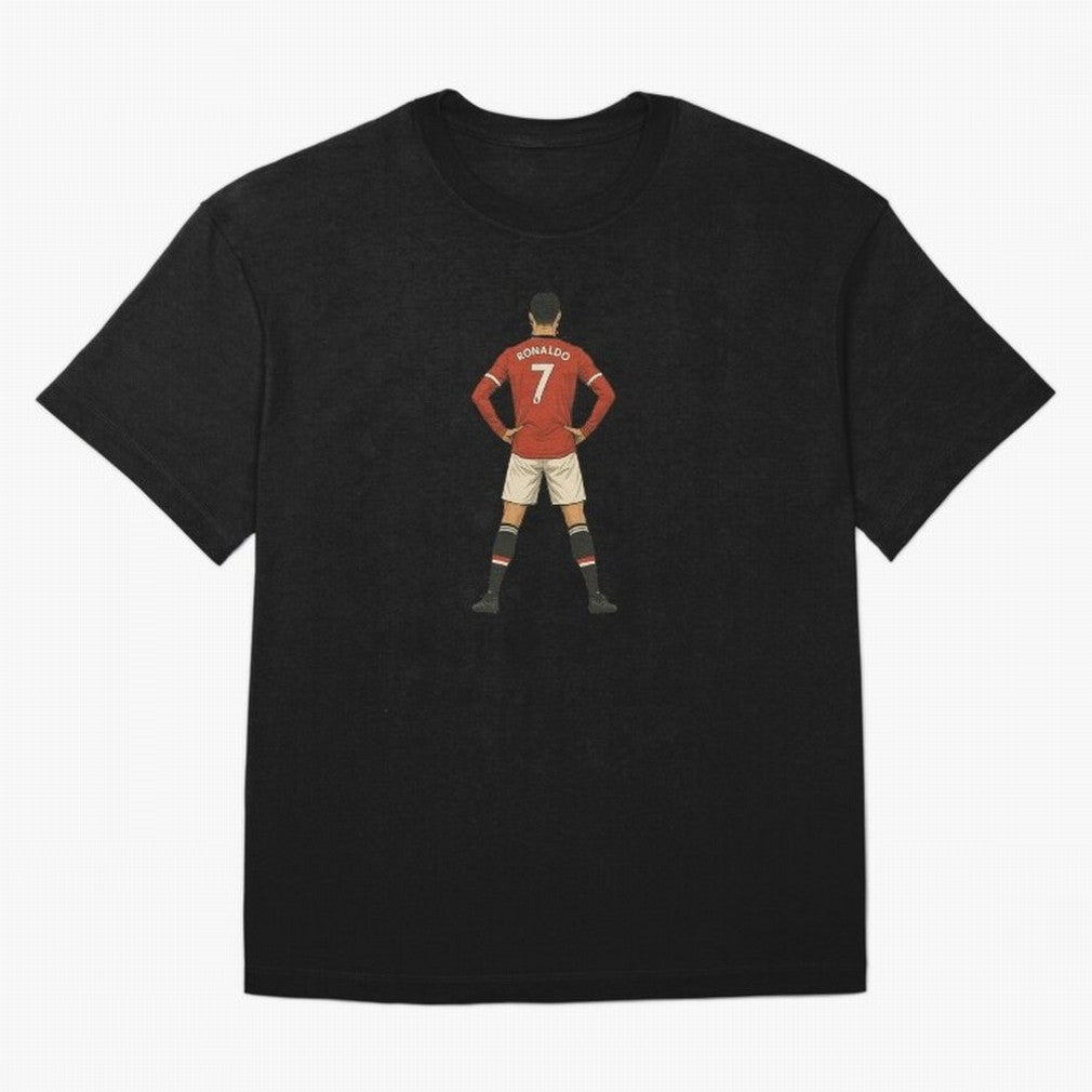 Ronaldo Oversized T-Shirt Bring World Football Passion into FIFA World Cup 2026 Spirit, Capturing Portugal, Haaland, Football Passion, Legendary Performances, Festival Vibes and Supporter Community; Made for Die Hard Supporters, Soccer Lovers, Game