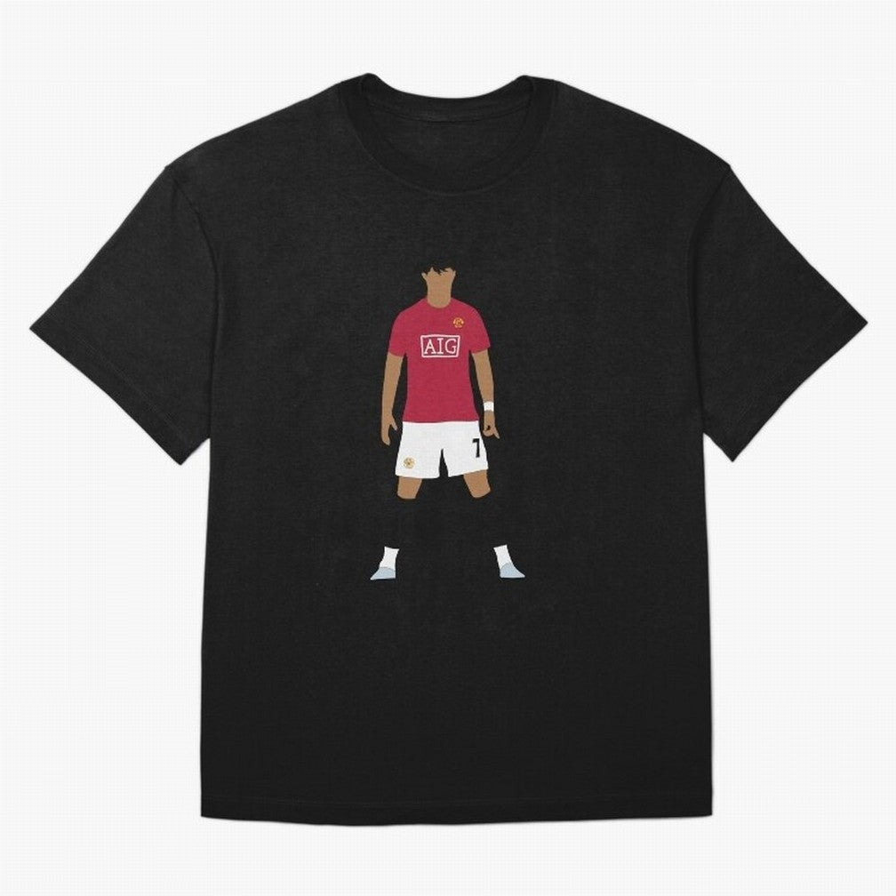 Cristiano Ronaldo Iconic Stance Fan Art Oversized T-Shirt Show Up for the Glory of FIFA World Cup 2026 USA Canada Mexico Spirit, Inspired by Netherlands, Mbappe, Soccer Culture, Superstar Moments, National Team Dreams and Competitive Fire; Perfect