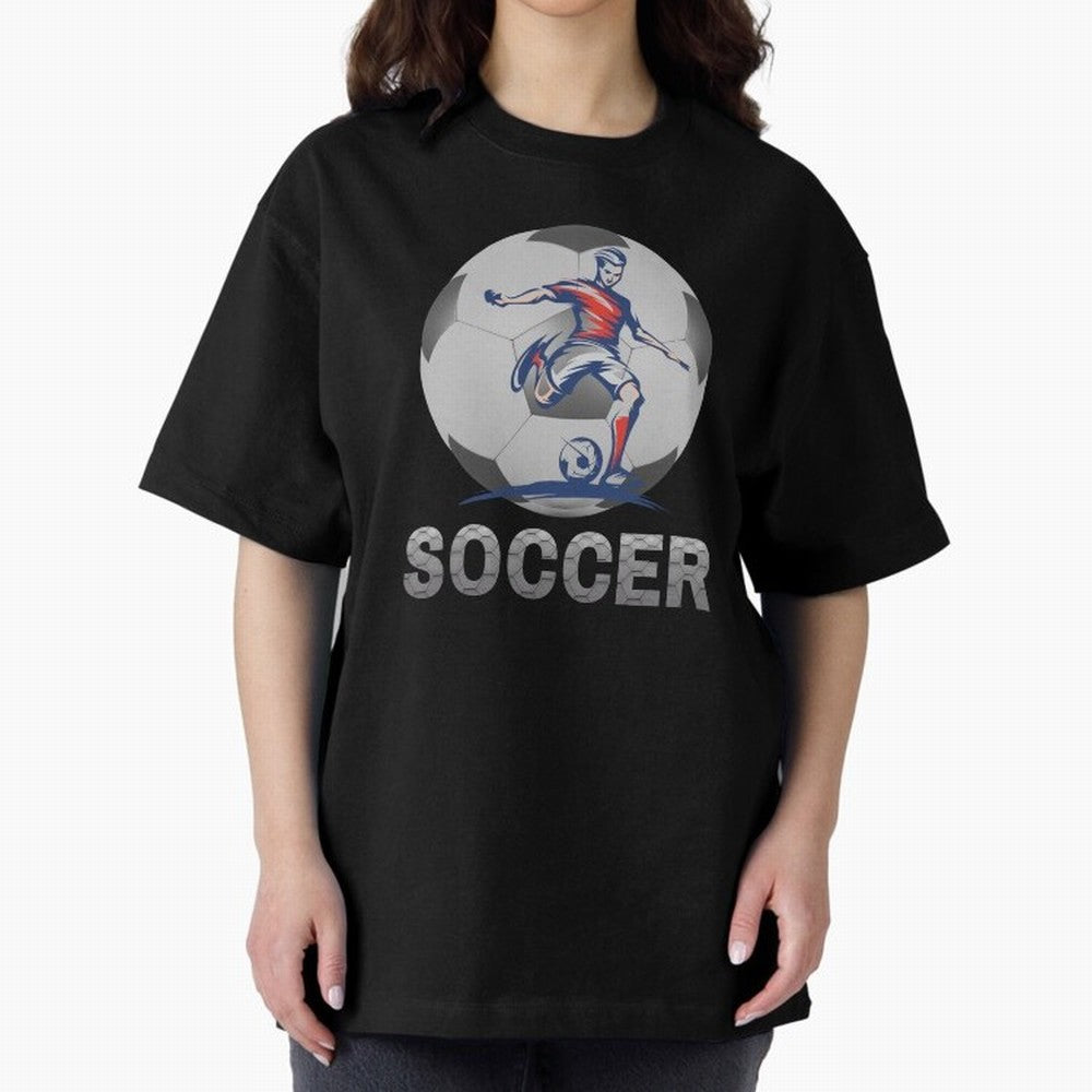 Grand final of football, World Cup Oversized T-Shirt Honor Football Greatness during Global Football Passion for FIFA World Cup 2026, Highlighting CR7, Germany, Football History, Final Match Energy, Crowd Noise and Once in a Lifetime Moments; Made