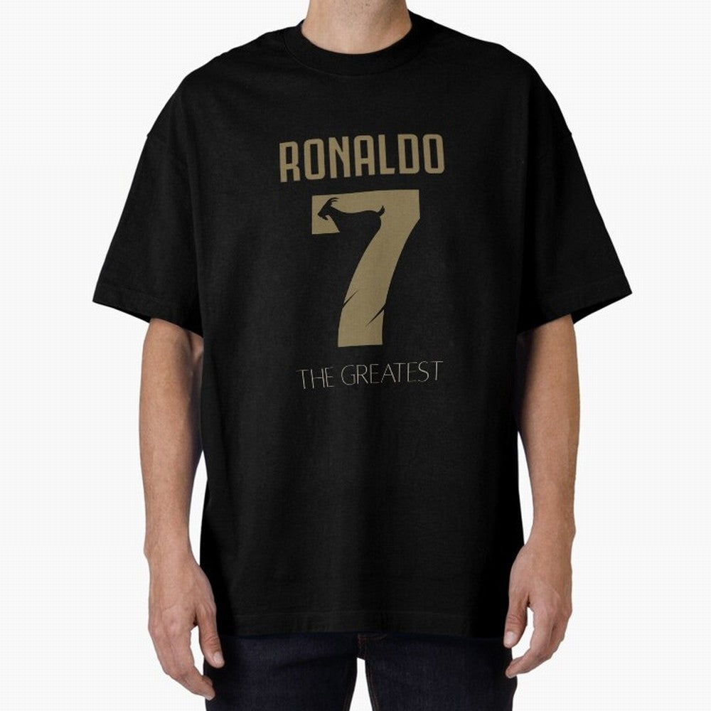 Cristiano Ronaldo Oversized T-Shirt Bring Retro Soccer Energy to FIFA World Cup 2026 Spirit, Filled with England, Messi, Stadium Chants, National Pride, Trophy Dreams and Unforgettable Football Memories; Created for Match Day Parties, Soccer Gifts,