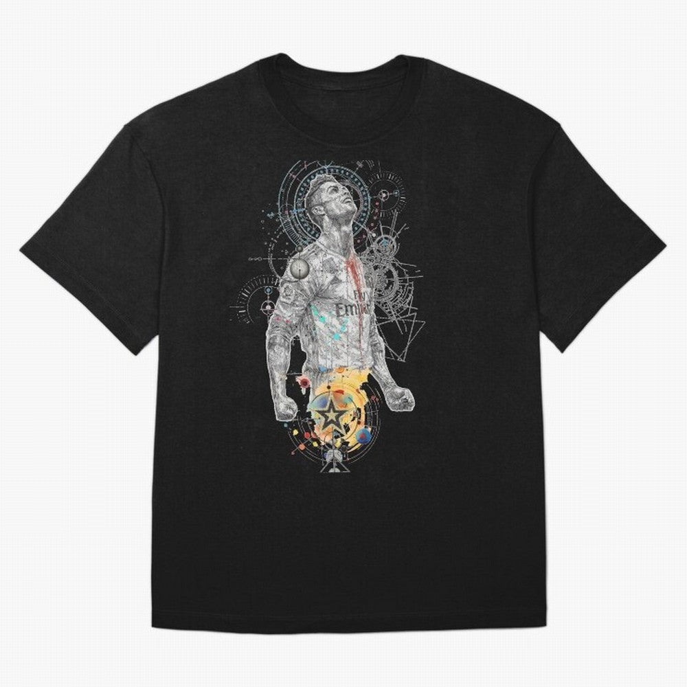 Cristiano Ronaldo Football Playmaker Oversized T-Shirt Build FIFA World Cup 2026 Group Stage Spirit, Made for Netherlands, Messi, Soccer Culture, Superstar Moments, National Team Dreams and Competitive Fire; Perfect for People Who Love Argentina,