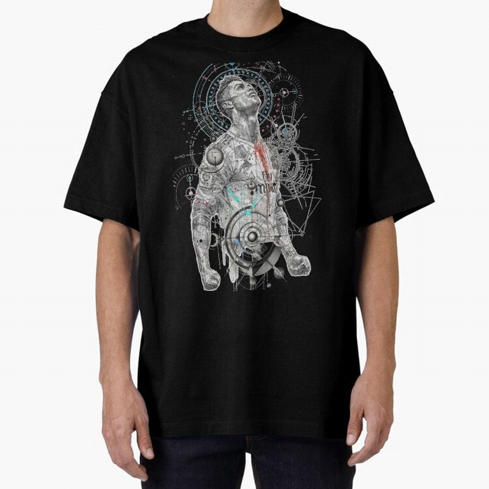 Cristiano Ronaldo Football Playmaker Oversized T-Shirt Support Your Favorite Stars during FIFA World Cup 2026 for Fans of Cristiano Ronaldo and Germany, Bringing Football History, Final Match Energy, Crowd Noise and Once in a Lifetime Moments;
