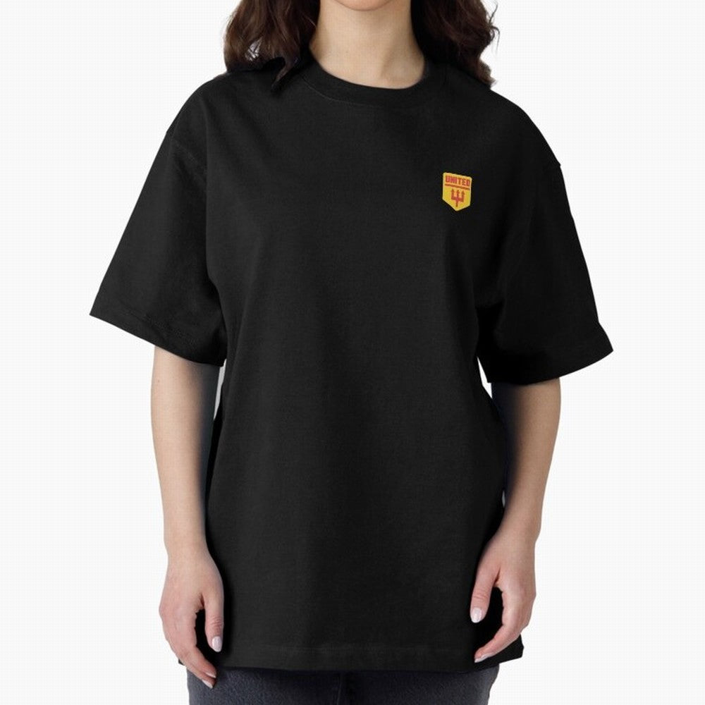 Manchester United Badge Oversized T-Shirt Experience the FIFA World Cup 2026 Journey through Messi and Cristiano Ronaldo Highlights, Argentina and Brazil Pride, Goal Celebration Energy, Supporter Heritage, Football Icons and Worldwide Tournament