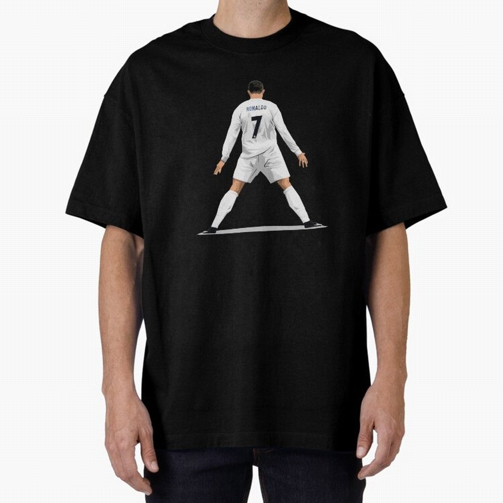Cristiano Ronaldo Oversized T-Shirt Bring Match Day Fire to FIFA World Cup 2026 USA Canada Mexico Celebrating Haaland and Mbappe, Portugal, Spain and Germany Energy, Football Passion, Legendary Performances, Festival Vibes and Supporter Community;