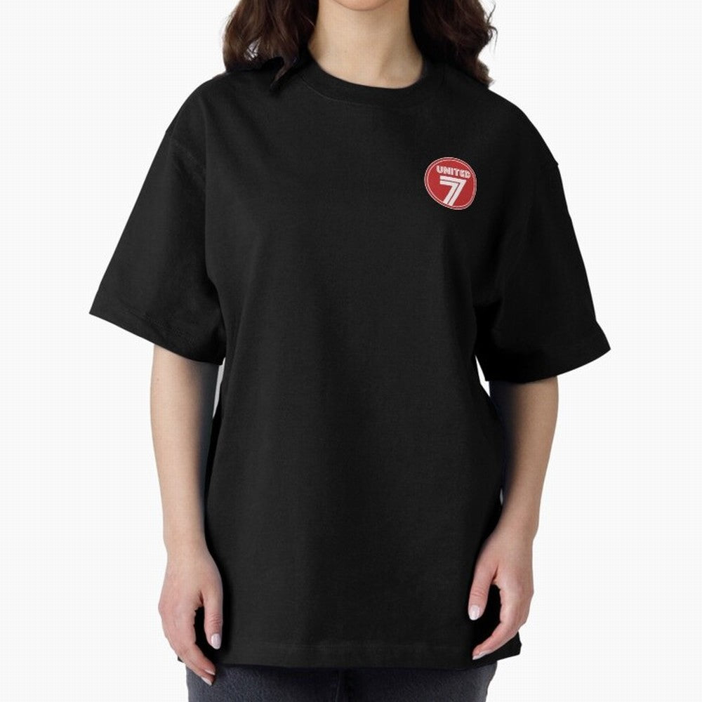 United 7 Manchester United Magnificent Sevens Oversized T-Shirt Celebrate the Magic of FIFA World Cup 2026 Group Stage with Messi, Portugal Energy, Retro Football Energy, Iconic Rivalries, Trophy Chase Drama and Stadium Atmosphere; Made for Die