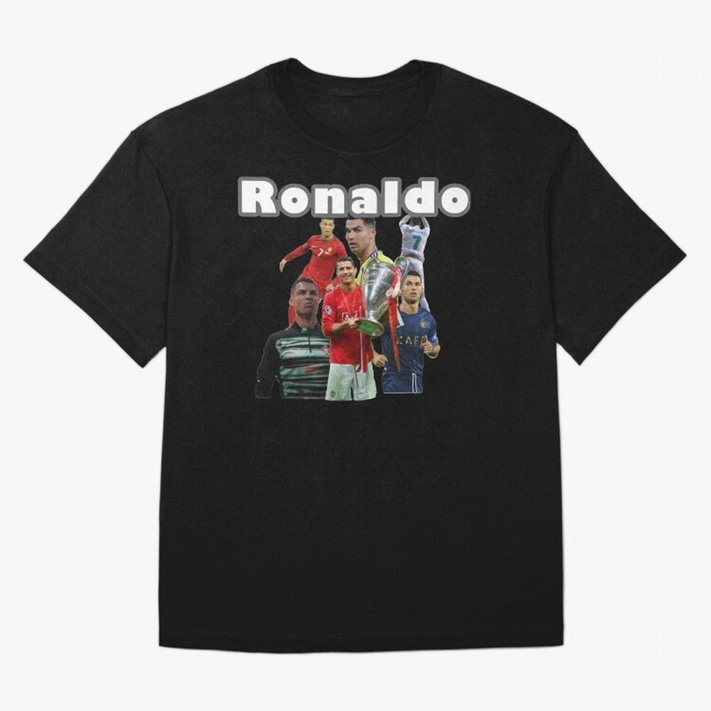 Cristiano Ronaldo Oversized T-Shirt Represent Fans Who Live for Match Day Hype around FIFA World Cup 2026, Haaland, Portugal, Stadium Memories, Football Loyalty, International Chants and Championship Tradition; Perfect for People Who Love