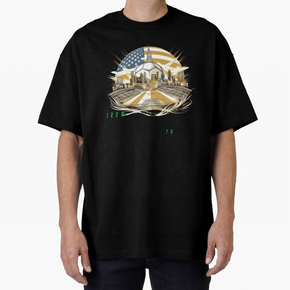 HALA MADRID | Merengues! Oversized T-Shirt Enjoy the Biggest Football Party of Global Football Passion for FIFA World Cup 2026 USA Canada Mexico, Centered on Mbappe, Argentina and Brazil, Game Day Rituals, Football Legends, Country Pride and the