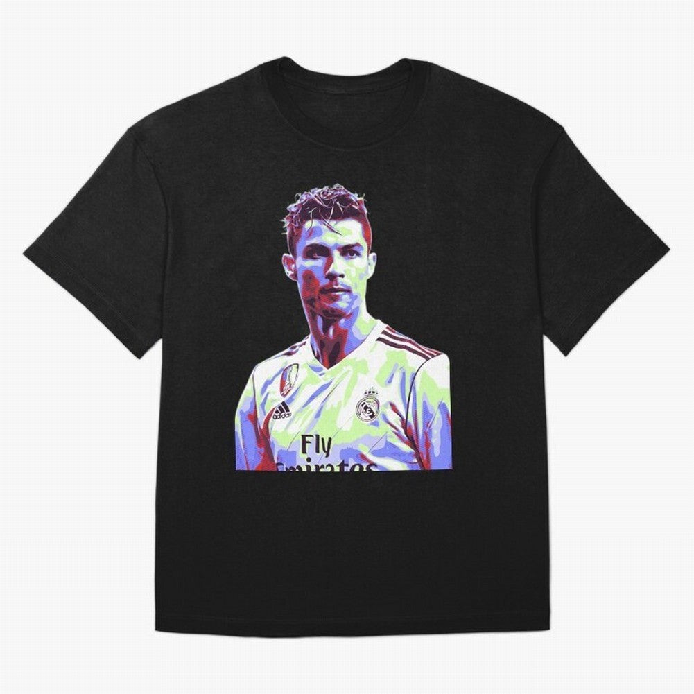 Ronaldo - retro Oversized T-Shirt Show Your Tournament Heart for Match Day Hype around FIFA World Cup 2026, Mbappe and Neymar, France, Soccer Culture, Superstar Moments, National Team Dreams and Competitive Fire; Ideal for Football Dads, Football