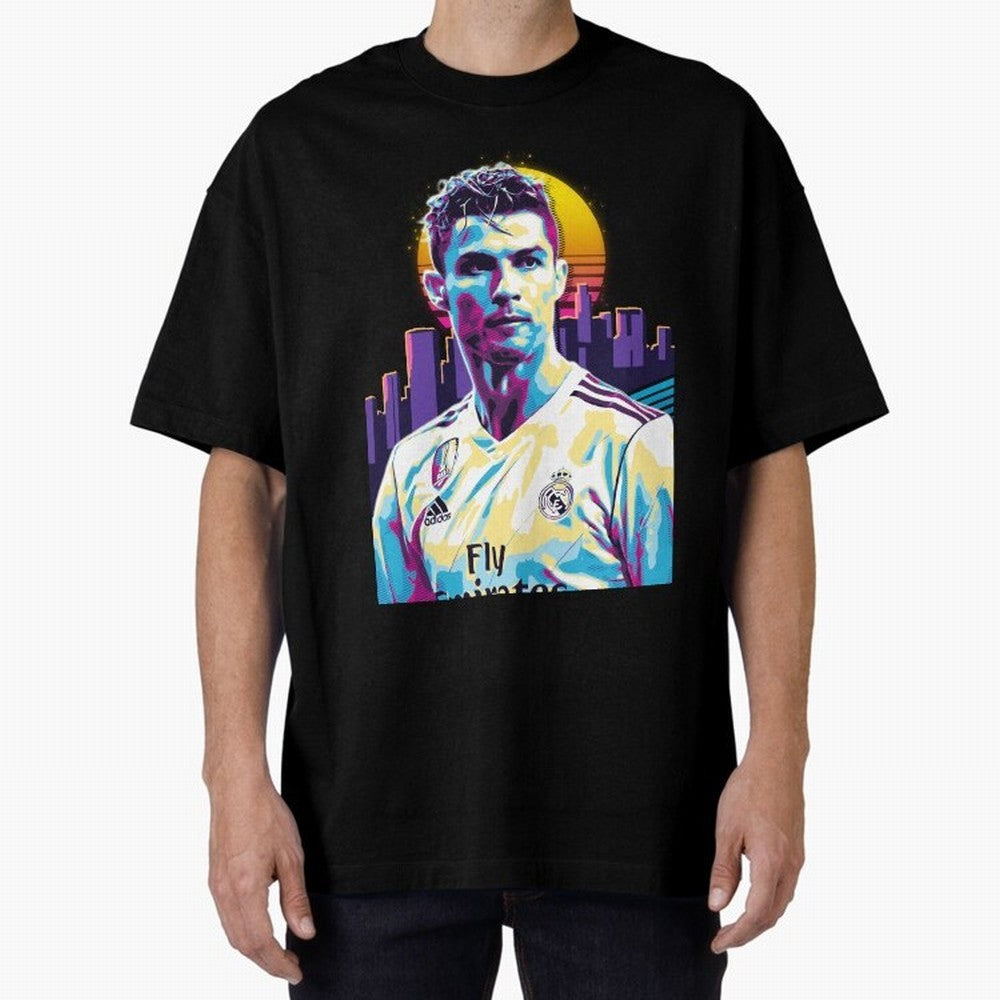 Christiano Ronaldo retro Oversized T-Shirt Bring a Vintage Feel to the FIFA World Cup 2026 USA Canada Mexico Journey through Mbappe and Neymar Highlights, Brazil Pride, Football Festival Excitement, Trophy Ambitions, Country Rivalries and Star