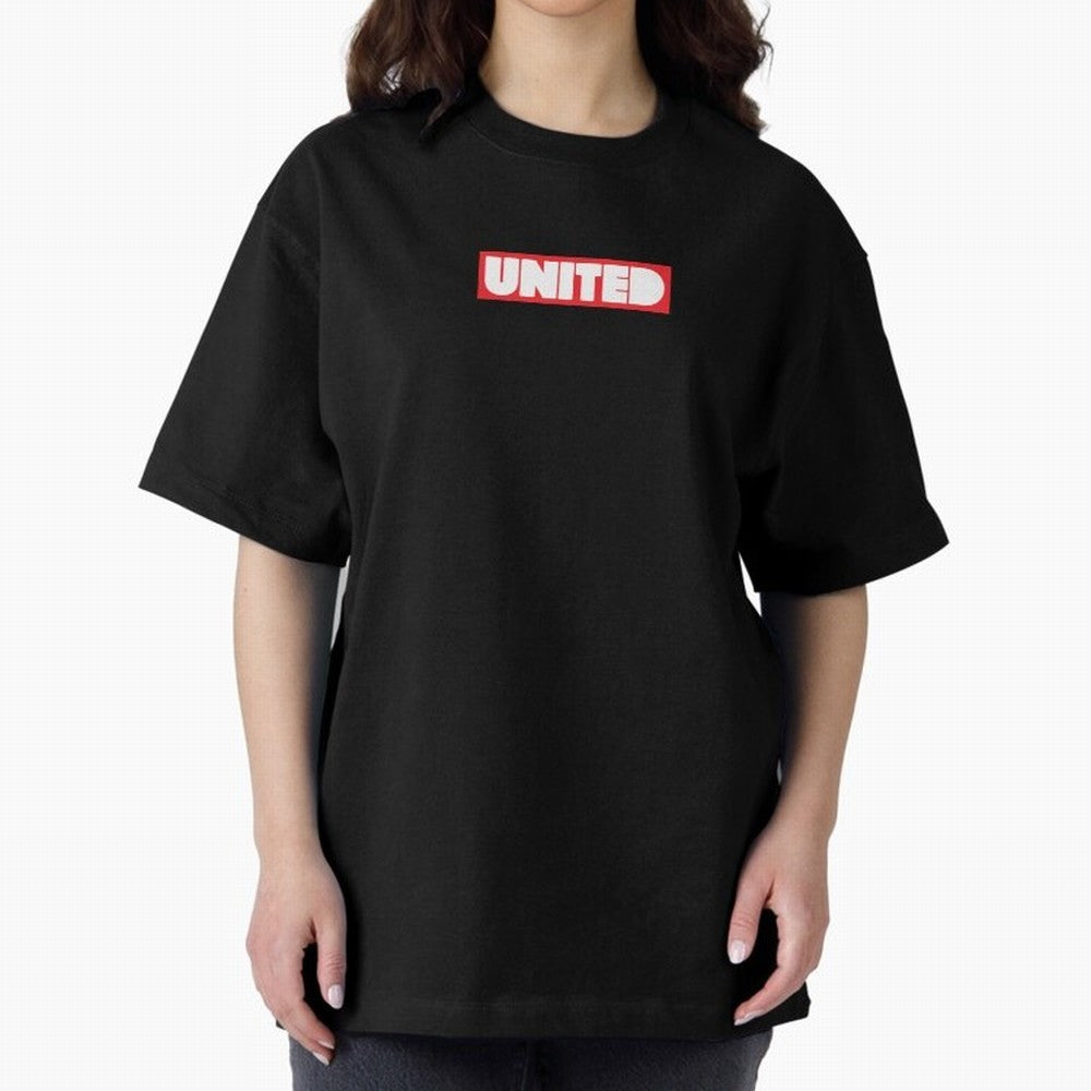 Manchester United - United Oversized T-Shirt Celebrate the Biggest Stage of FIFA World Cup 2026 USA Canada Mexico for Fans of Cristiano Ronaldo and France and Portugal, Bringing Worldwide Fan Energy, Dramatic Goals, Stadium Lights and Championship