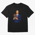 Cristiano Ronaldo Wpap Art Oversized T-Shirt Support Iconic Players in Match Day Hype around FIFA World Cup 2026, Neymar, Argentina, Worldwide Fan Energy, Dramatic Goals, Stadium Lights and Championship Celebrations; Ideal for Passionate Fans Who