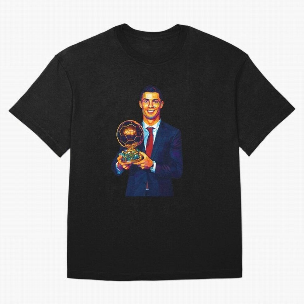 Cristiano Ronaldo Wpap Art Oversized T-Shirt Support Iconic Players in Match Day Hype around FIFA World Cup 2026, Neymar, Argentina, Worldwide Fan Energy, Dramatic Goals, Stadium Lights and Championship Celebrations; Ideal for Passionate Fans Who
