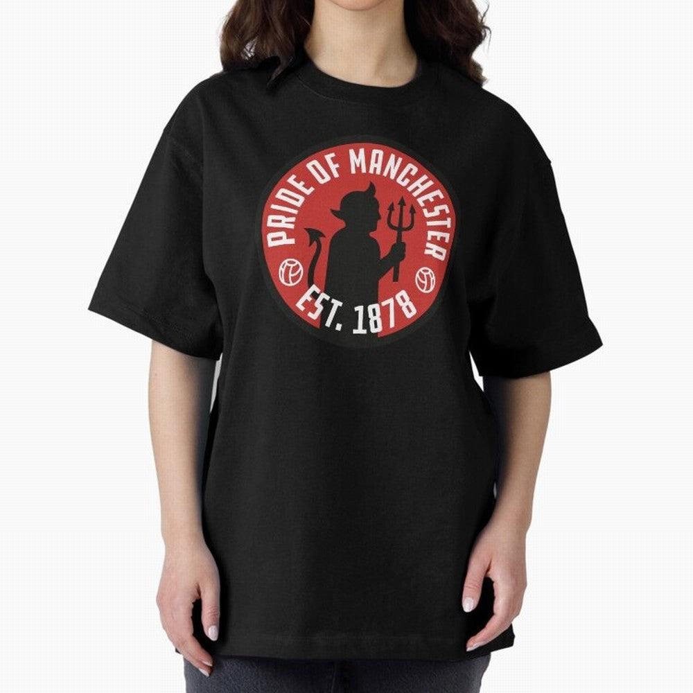 Pride of Manchester United Oversized T-Shirt Upgrade FIFA World Cup 2026 Made for Mbappe and Neymar, Germany Energy, Stadium Memories, Football Loyalty, International Chants and Championship Tradition; Great for Supporters Who Love Legendary