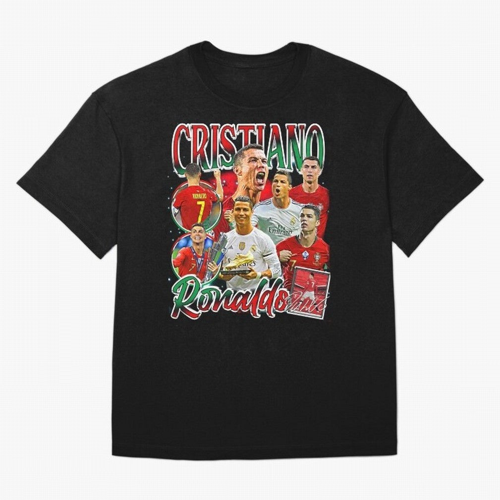 Cristiano Ronaldo Premium Quality Oversized T-Shirt Feel the Heartbeat of FIFA World Cup 2026 Group Stage Spirit, Driven by England, CR7, Tournament Hype, Historic Matchups, Family Viewing Parties and Global Sports Pride; Ideal for Fans Who Follow