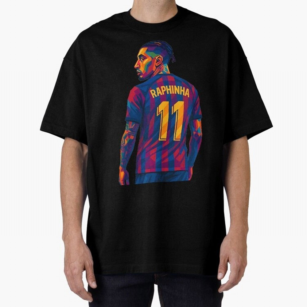 Raphinha Oversized T-Shirt Represent Fans Who Live for the FIFA World Cup 2026 Journey through Cristiano Ronaldo, Haaland and CR7 Highlights, England, France and Netherlands Pride, Goal Celebration Energy, Supporter Heritage, Football Icons and