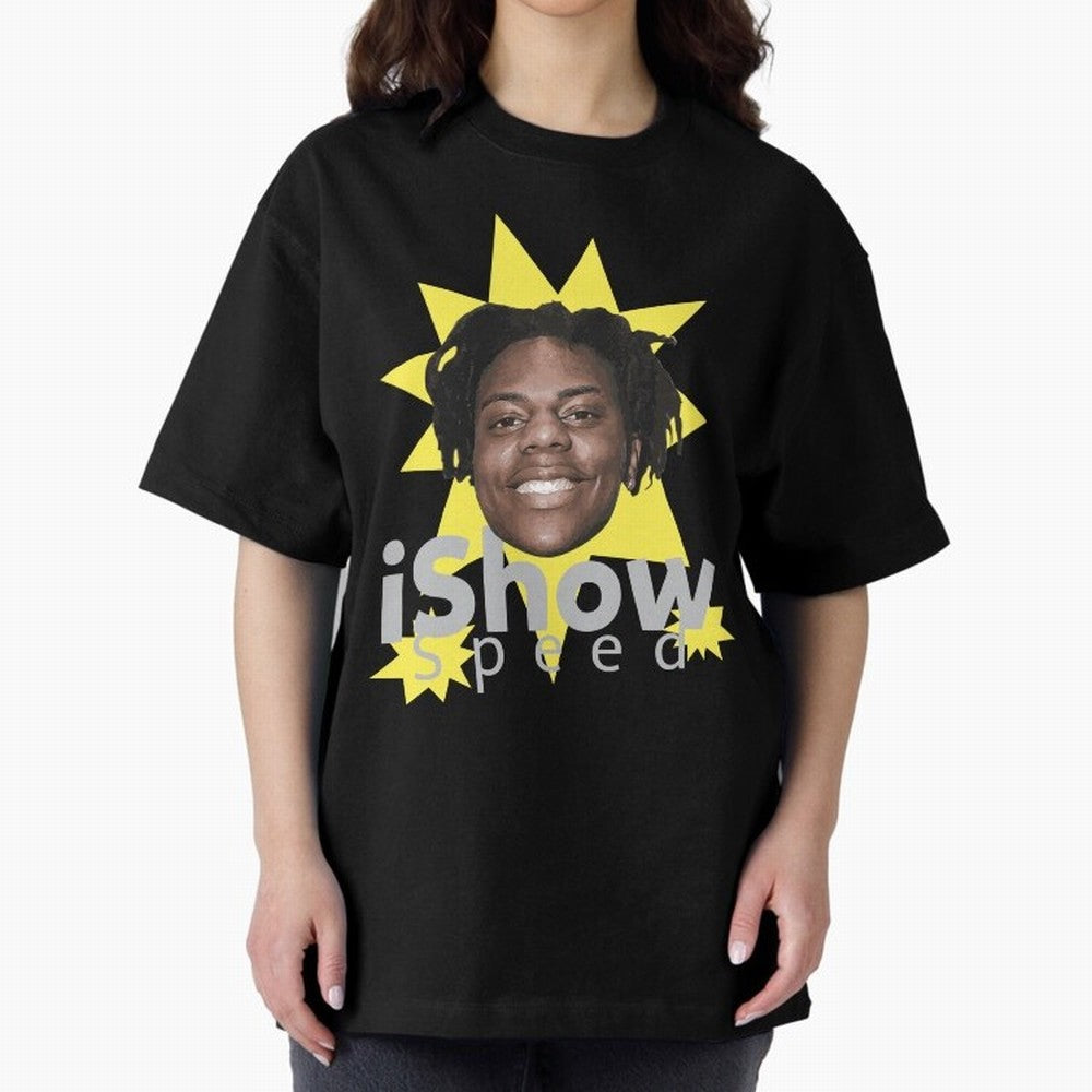 Ishowspeed Oversized T-Shirt Bring a Champion Mindset to Match Day Hype around FIFA World Cup 2026 USA Canada Mexico, CR7 and Messi, Germany, Football History, Final Match Energy, Crowd Noise and Once in a Lifetime Moments; Made for Die Hard