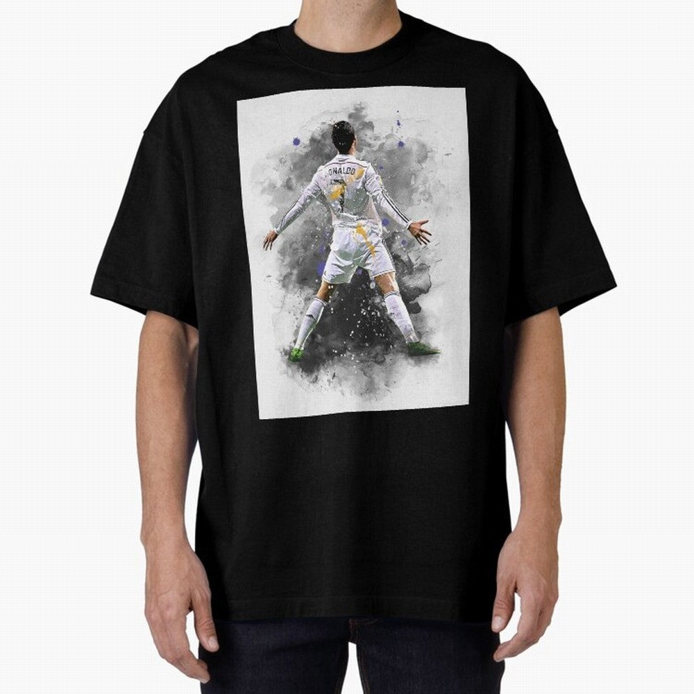 Cristiano Ronaldo 7 Oversized T-Shirt Bring Home Global Football Passion for FIFA World Cup 2026 USA Canada Mexico, Inspired by Mbappe, England and Germany, Stadium Memories, Football Loyalty, International Chants and Championship Tradition;