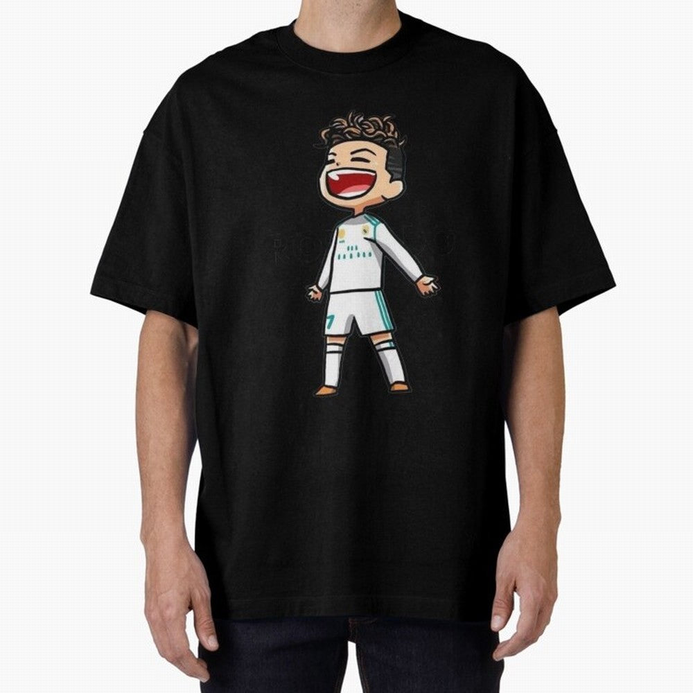 RONALDO Oversized T-Shirt Stand with FIFA World Cup 2026 Group Stage Spirit, with Germany, Neymar, Classic Soccer Heritage, Championship Pressure, Fan Loyalty and International Pride; Built for Supporters Chasing Trophy Dreams, Final Match