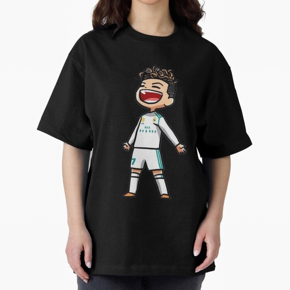 RONALDO Oversized T-Shirt Stand with FIFA World Cup 2026 Group Stage Spirit, with Germany, Neymar, Classic Soccer Heritage, Championship Pressure, Fan Loyalty and International Pride; Built for Supporters Chasing Trophy Dreams, Final Match